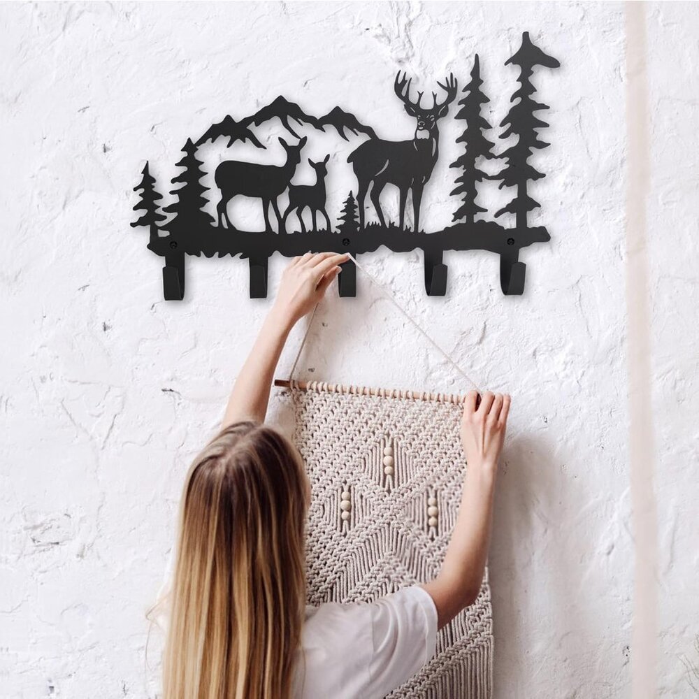 Metal 5-Hook Deer Storage